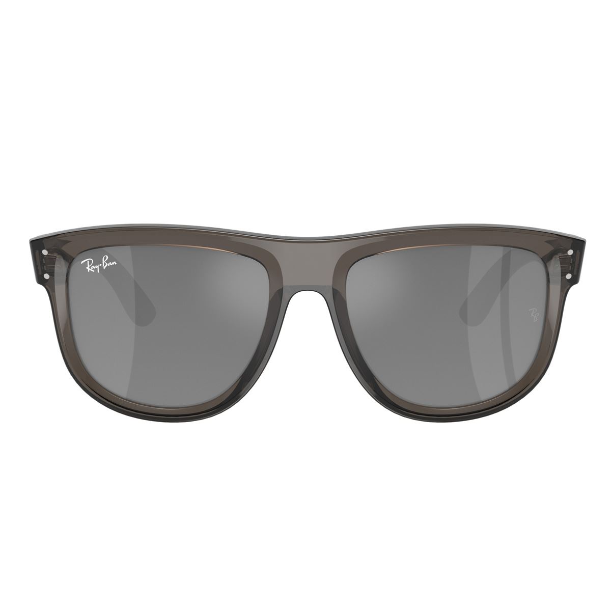 Lente Solar  Ray Ban espejo gris plata Unisex