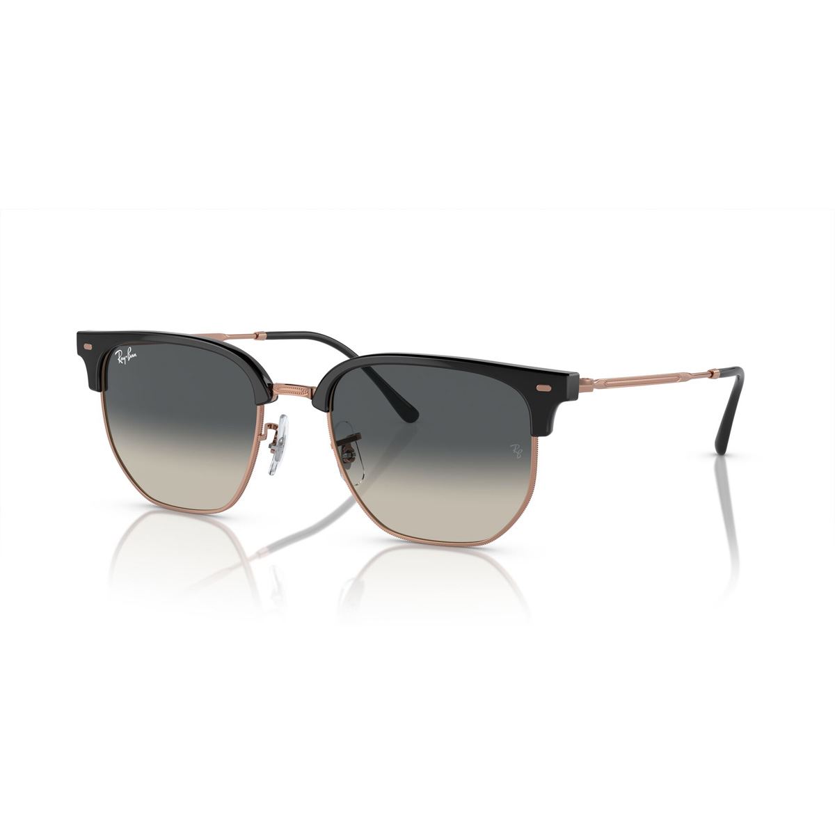 Lentes Solares Gris Oscuro Sobre Oro Rosa Ray Ban