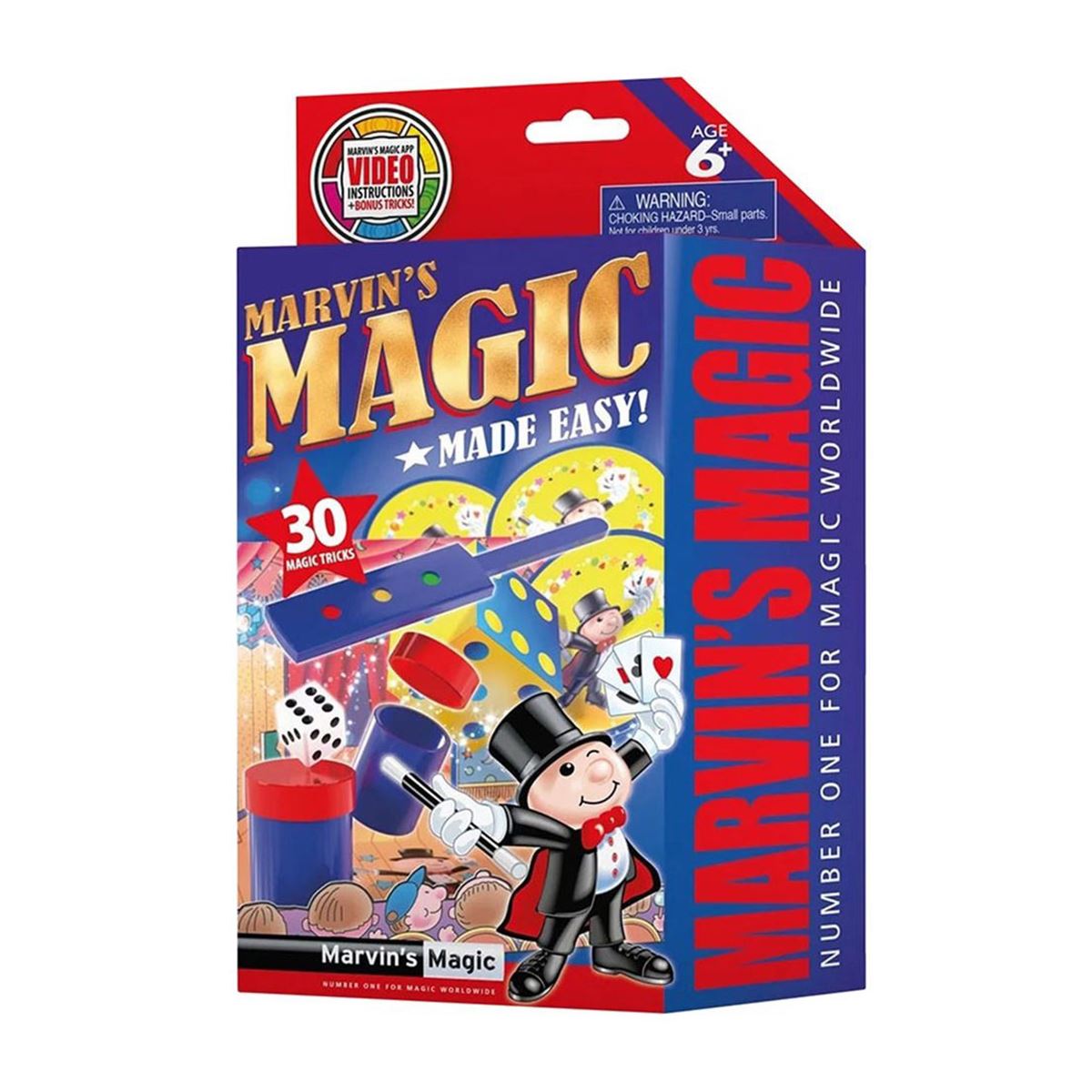 Set Rojo 30 Trucos de Magia Marvin’s Magic