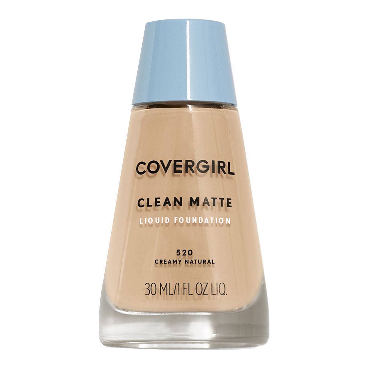 Base de maquillaje líquida Covergirl Clean Matte 520 Creamy Natural