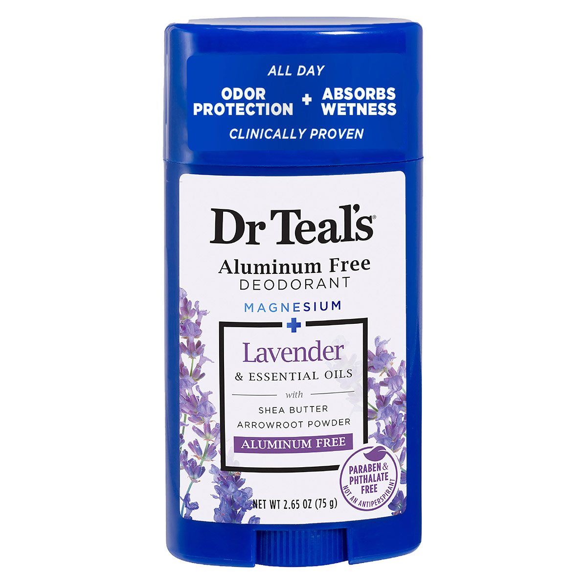 Desodorante de Lavanda en Barra para Mujer Dr. Teals