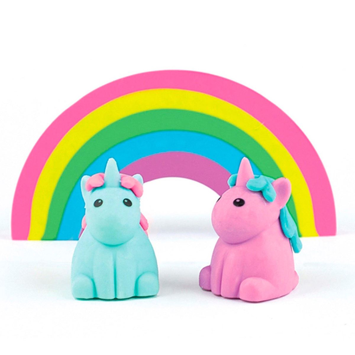 Gomas de Unicornio 4Pz Y De Arcoíris Ooly