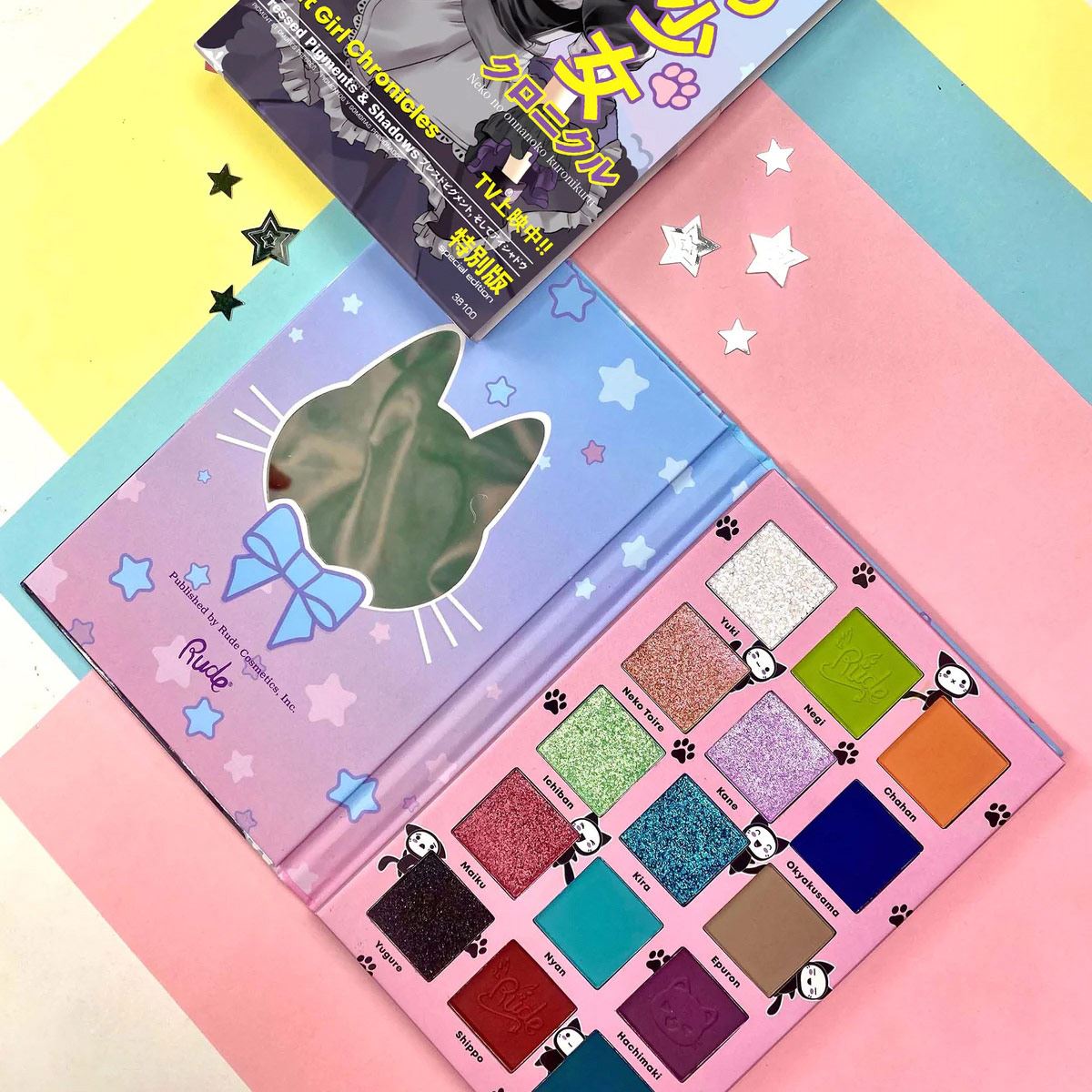 Paleta de Sombras Manga Collection Cat Girl Chronicles Rude