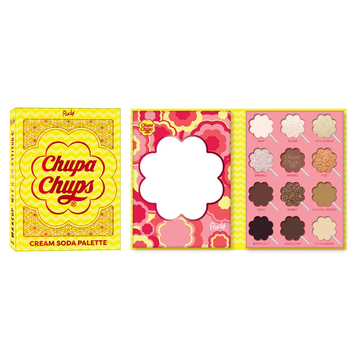 Cream Soda Paleta 12 colores Chupa Chups