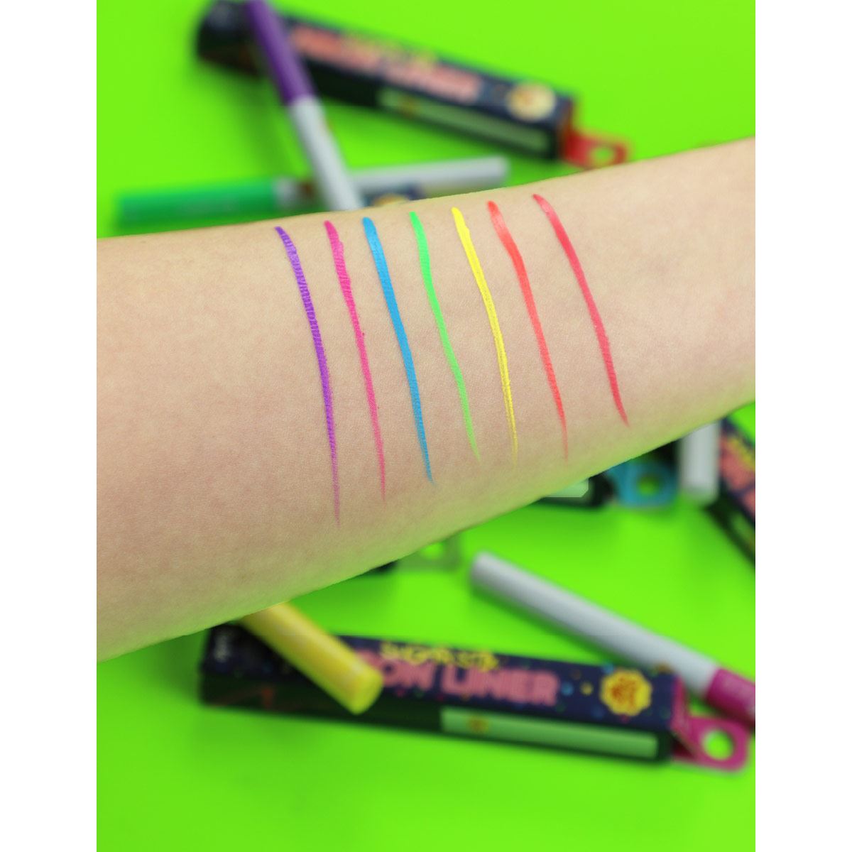 Delineador para Ojos Sugar Stix Neon Blue Raspberry Chupa Chups