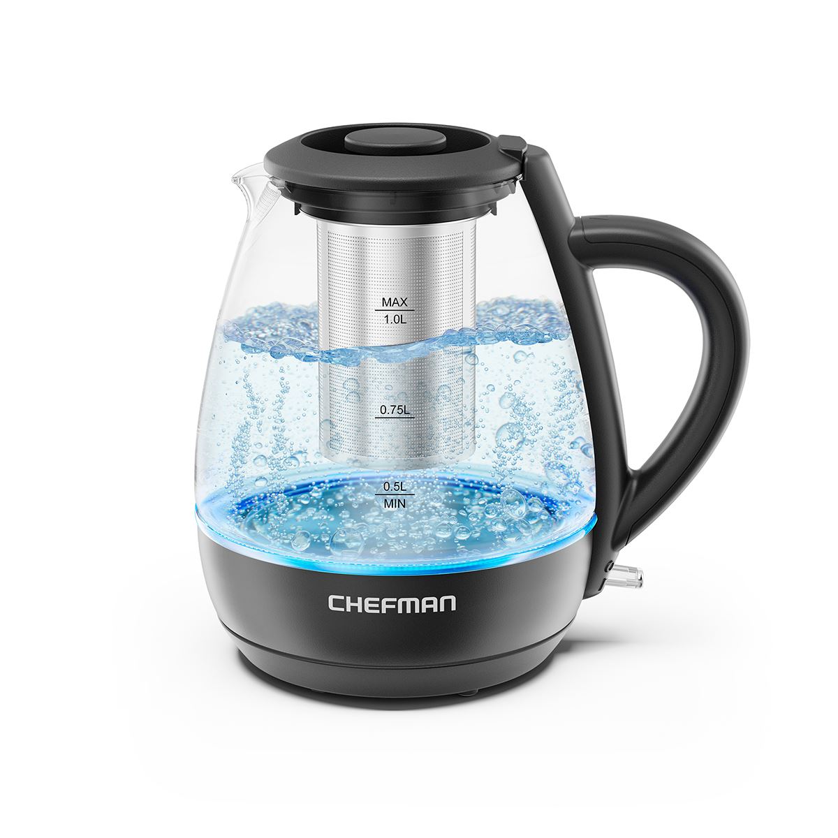 Hervidor con Infusor Eléctrico Chefman 1L