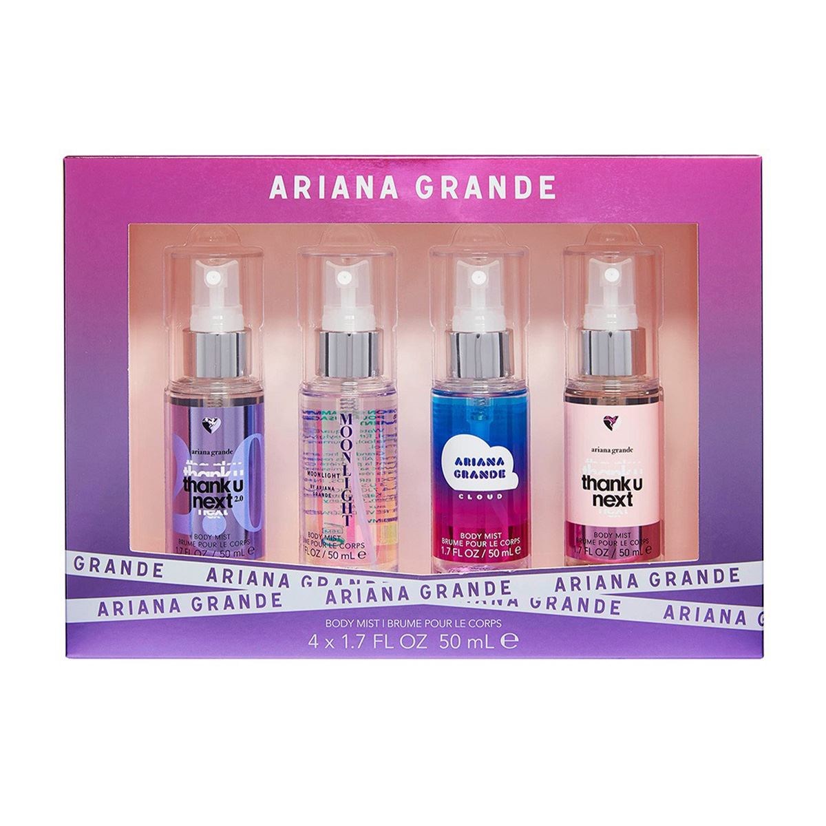 Estuche para Mujer Body Mist Ariana Grande 4pcs 50ml