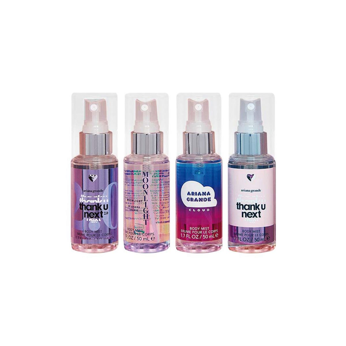 Estuche para Mujer Body Mist Ariana Grande 4pcs 50ml