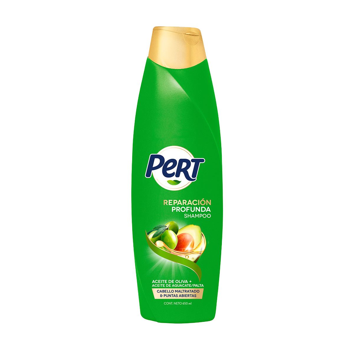 Shampoo Reparacion Profunda con oliva y aguacate 650ml Pert