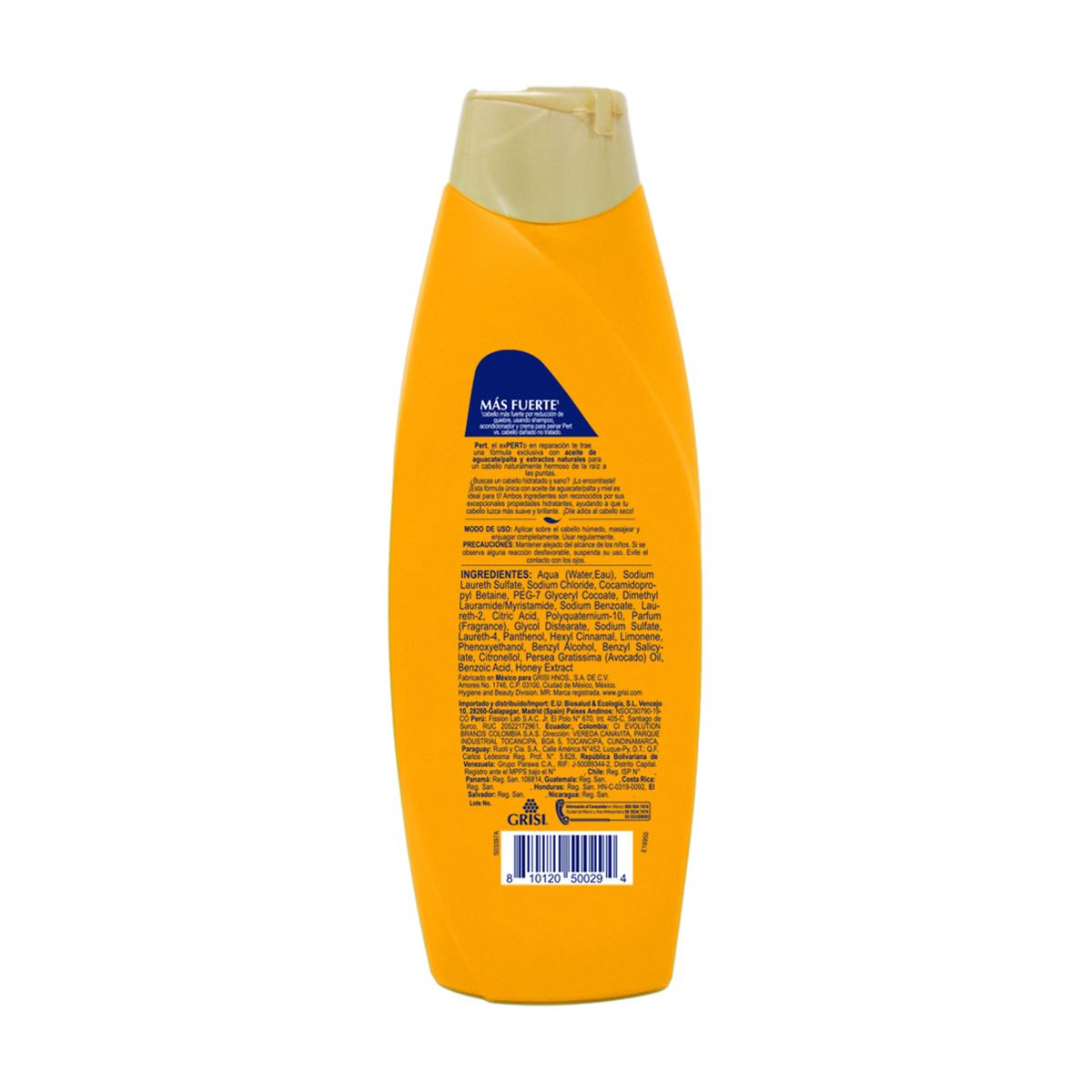 Shampoo Hisdratacion Profunda con Miel y Aguacate 650ml Pert