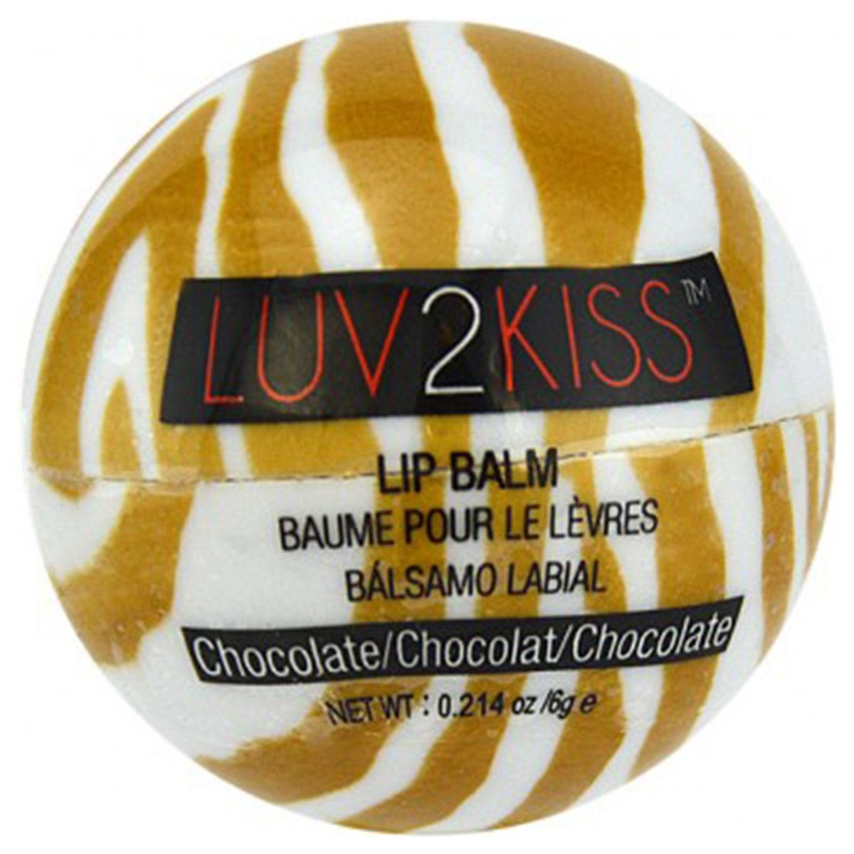 B&#225;lsamo de labios sabor Chocolate Luv2kiss