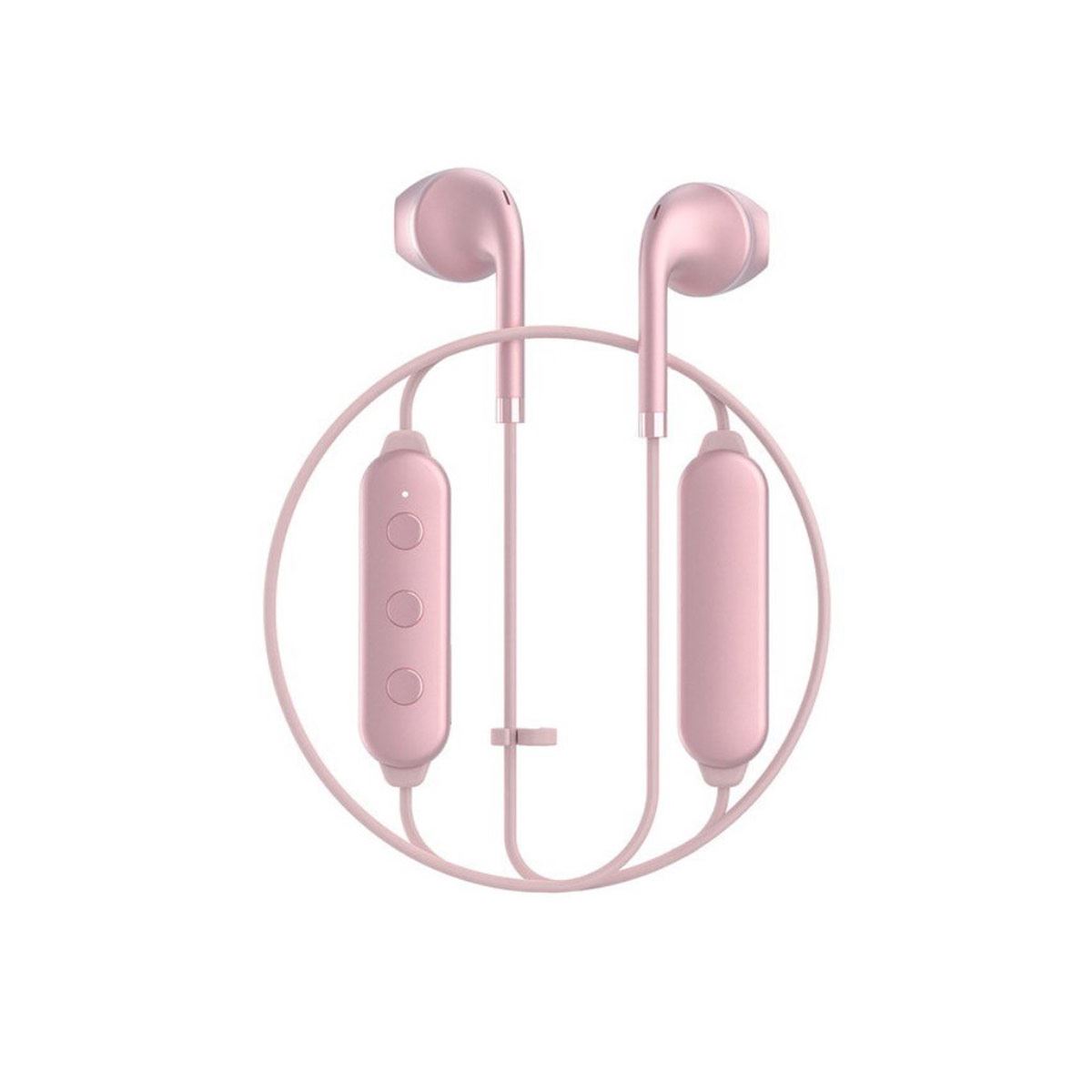 Audífonos Happy Plugs Wireless II Rosa