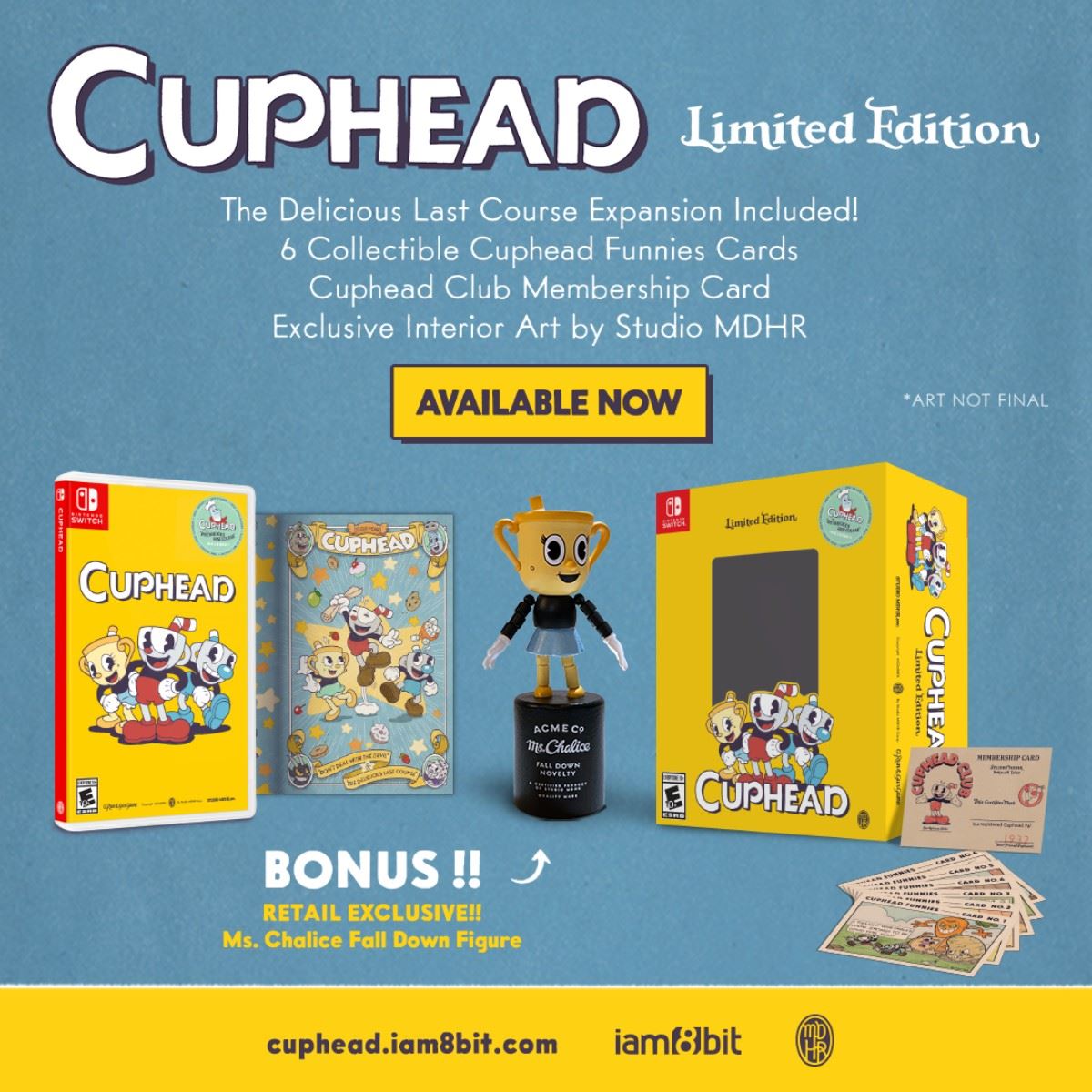 Cuphead Edición Limitada - Nintendo Switch