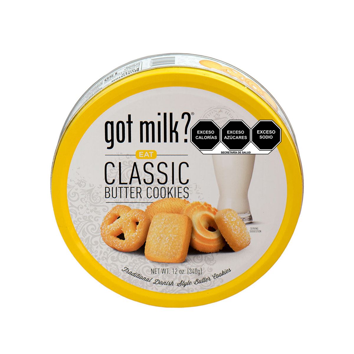 Galleta de Mantequilla Clasicas Amarilla