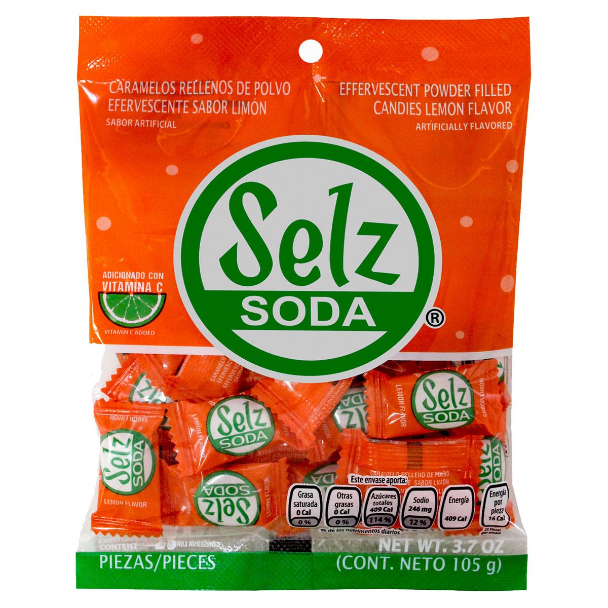 Selz Soda Bolsa 25 pzas.