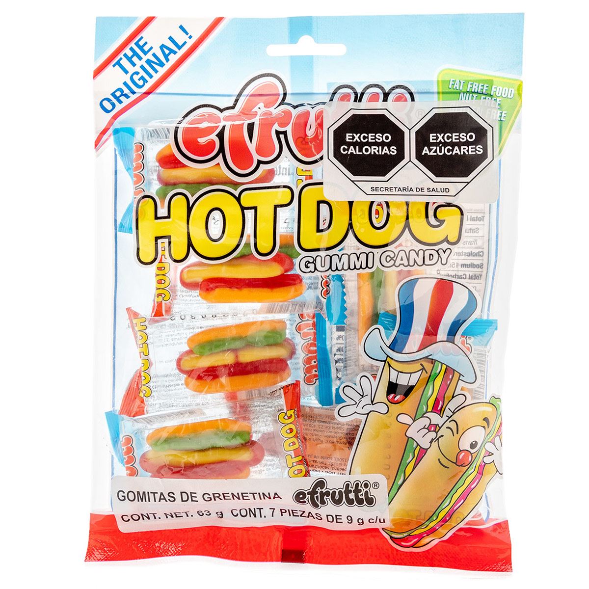 Goma Hotdog Bolsa 63 Gr