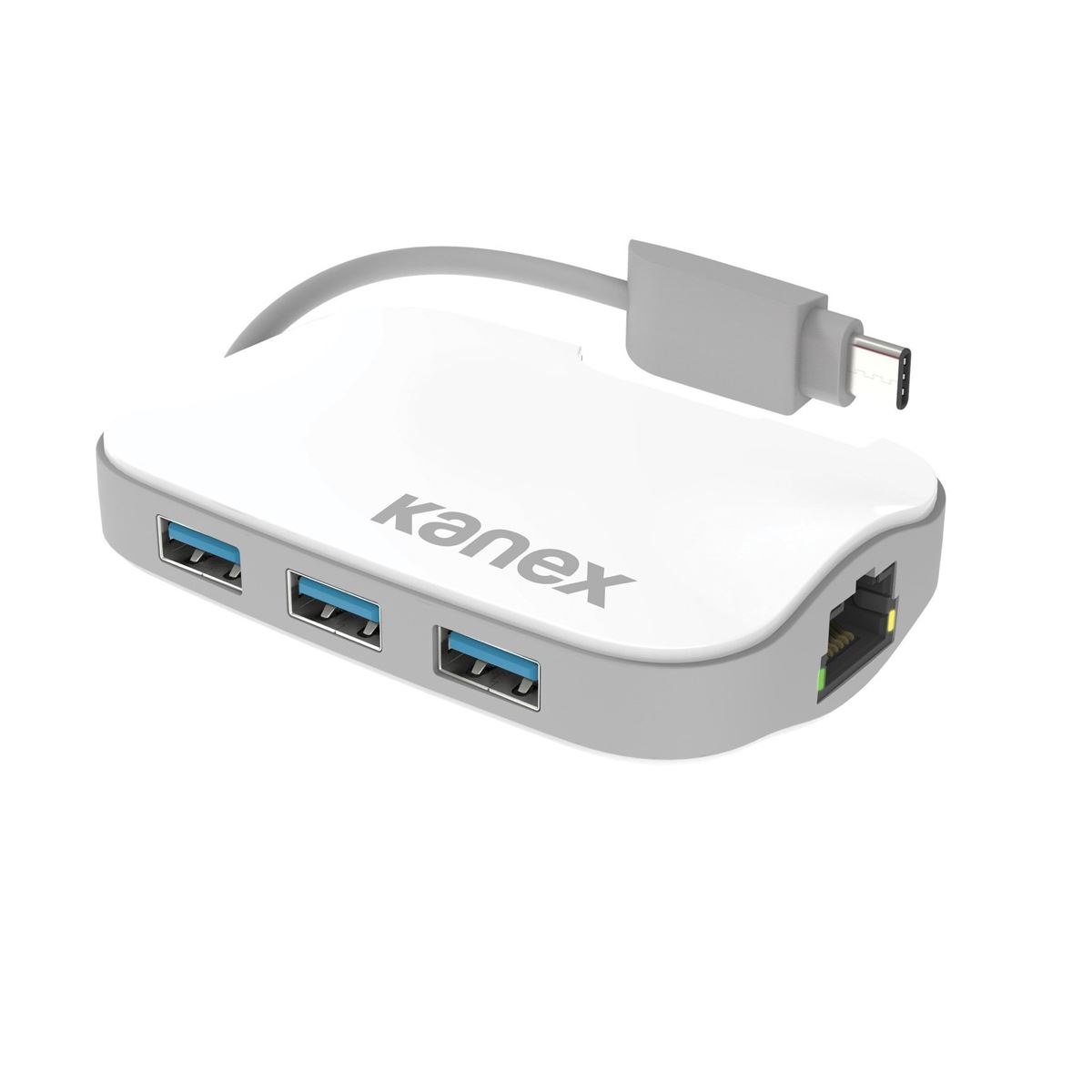 Adaptador Kanex USB-C A 3 Puertos A HUB C/GIGA