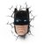Lampara 3D WB mascara de Batman