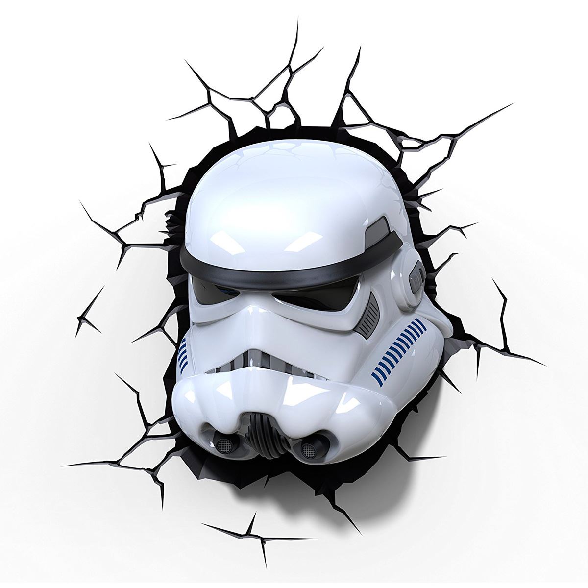 L&#225;mpara 3D  star wars storm trooper