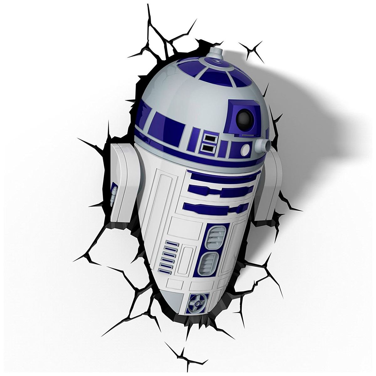 Lampara 3D  star wars R2D2