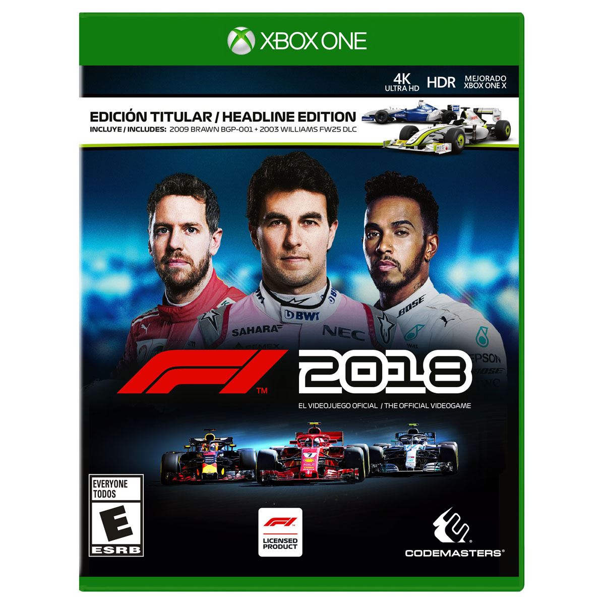 Xbox One F1 2018