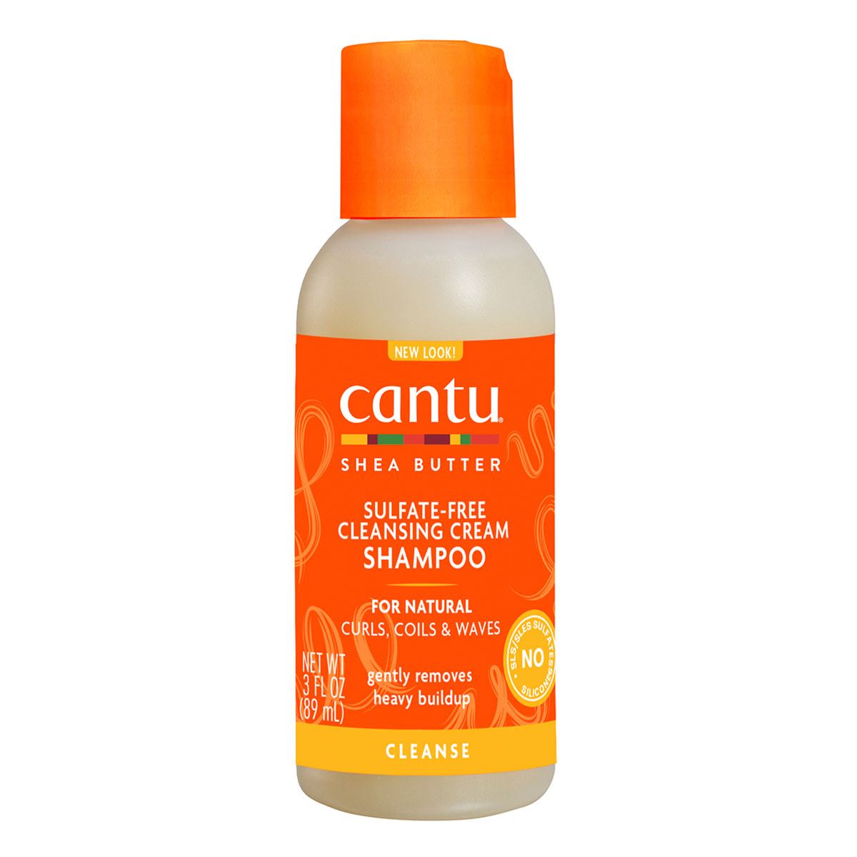 Shampoo con manteca de karité para rizos Cantu 89ml