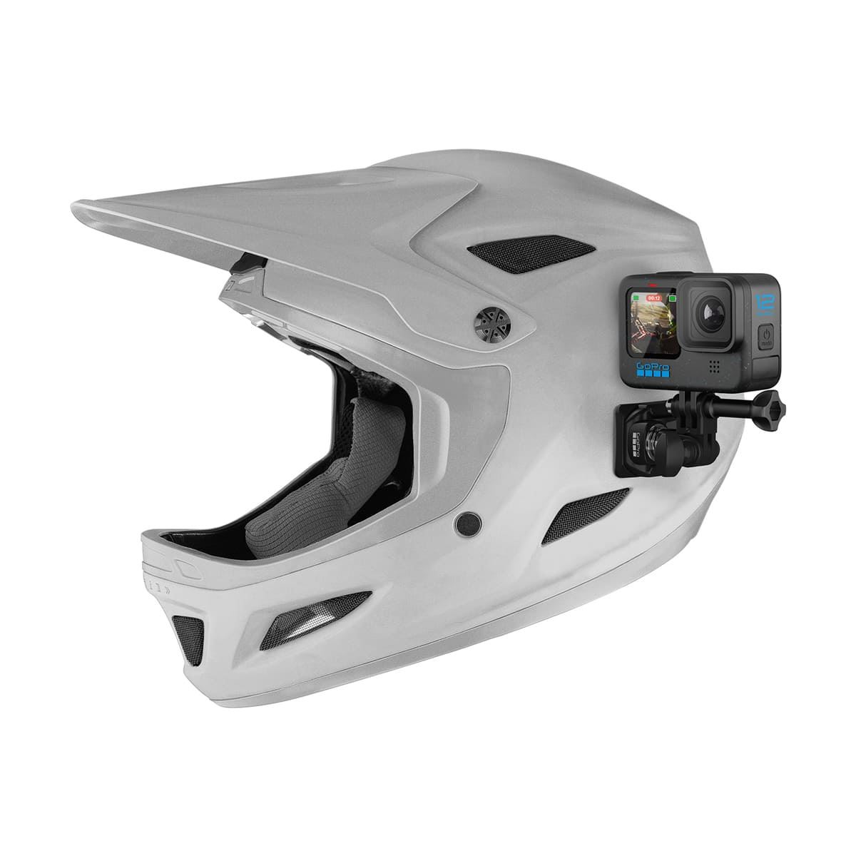Soporte Frontal y Lateral GoPro Para Casco