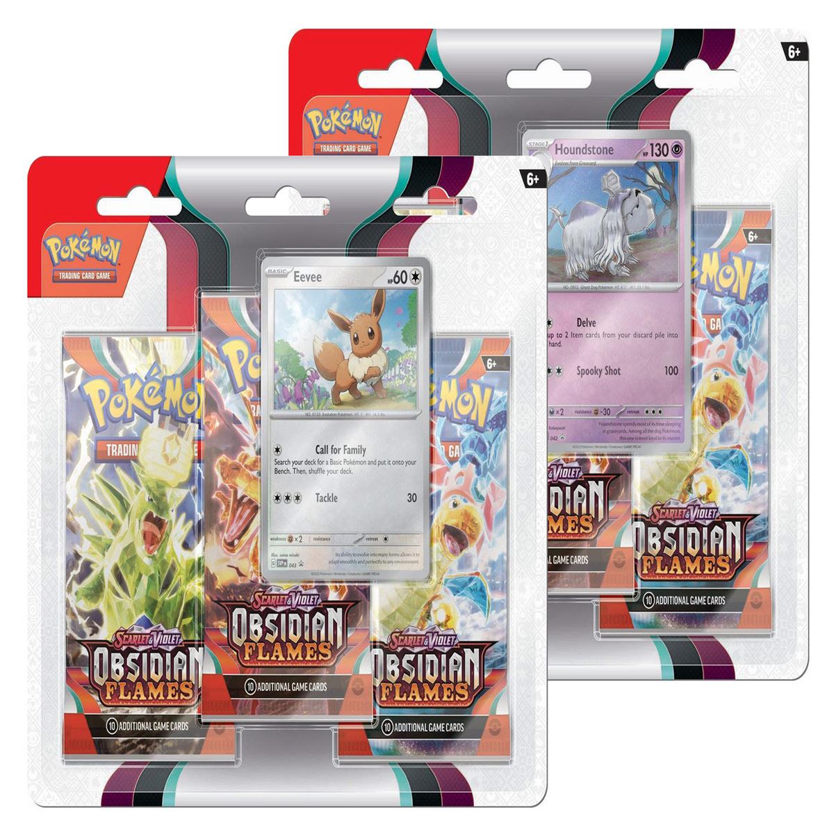 PTCG Obsidian Flames 3 pack Booster