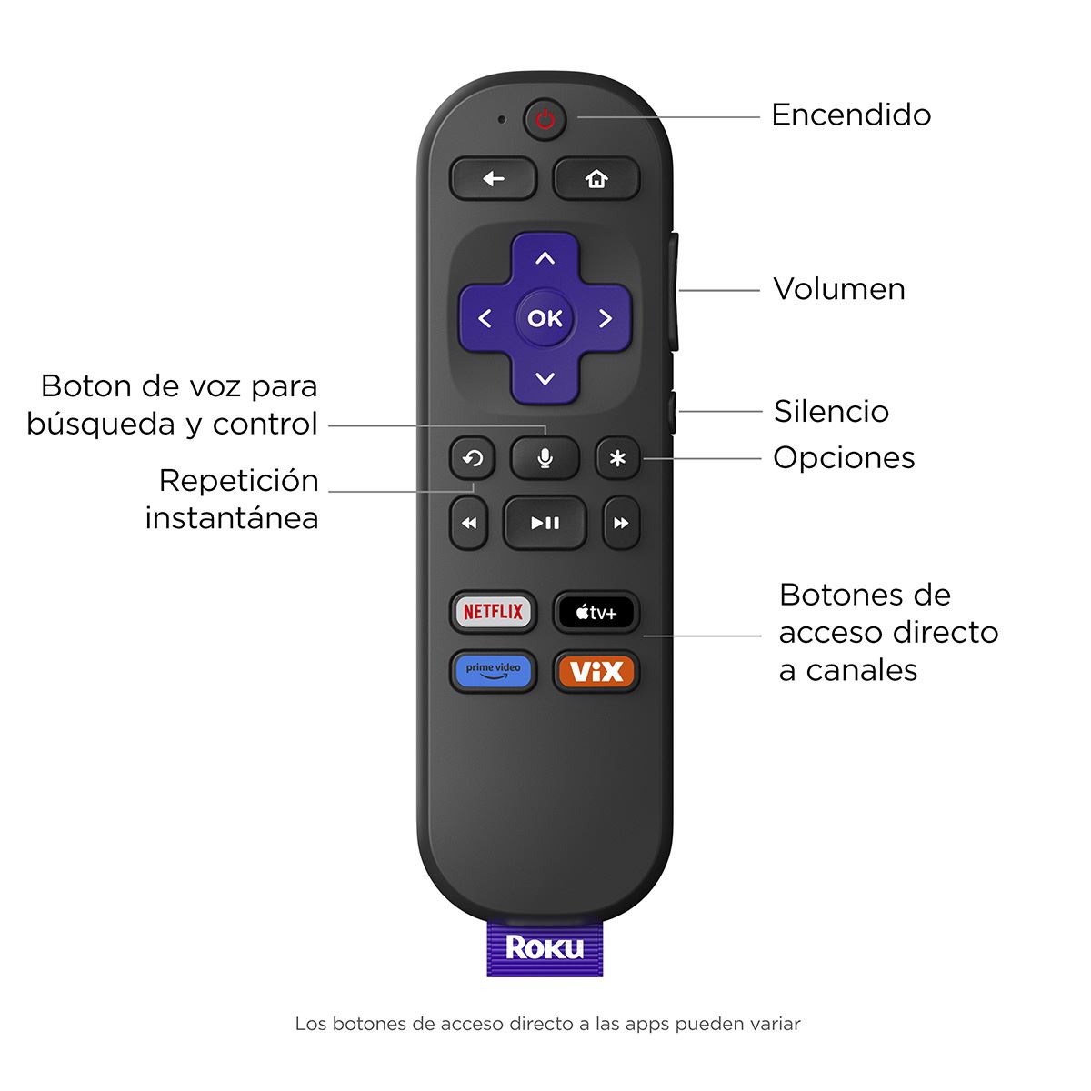 Roku Streaming Stick 4K | Transmite 4K/HDR/Dolby Vision