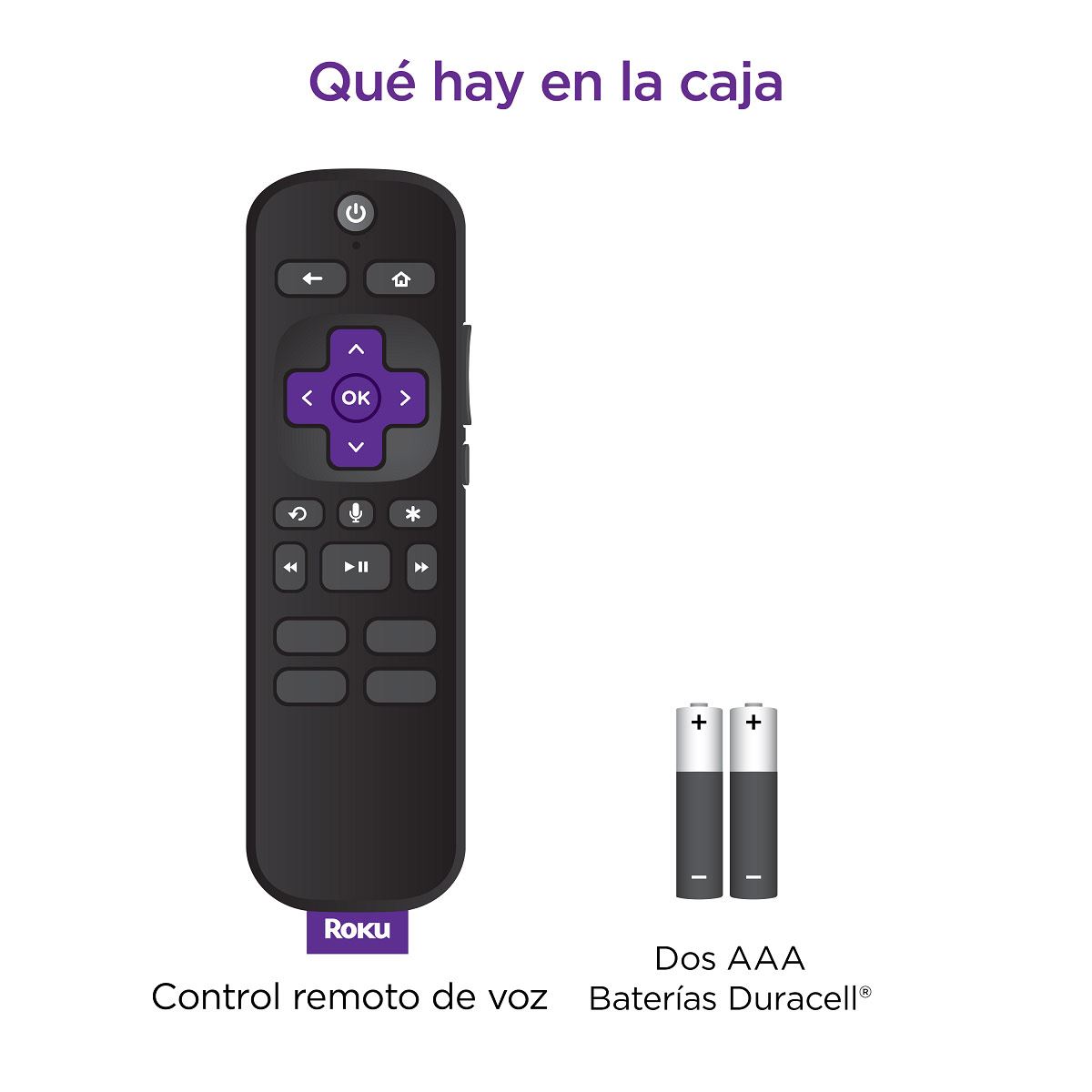 Roku Control Remoto por Voz