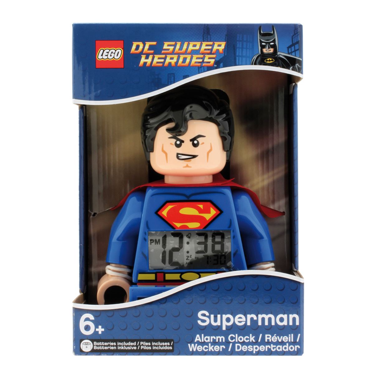 despertador lego superman