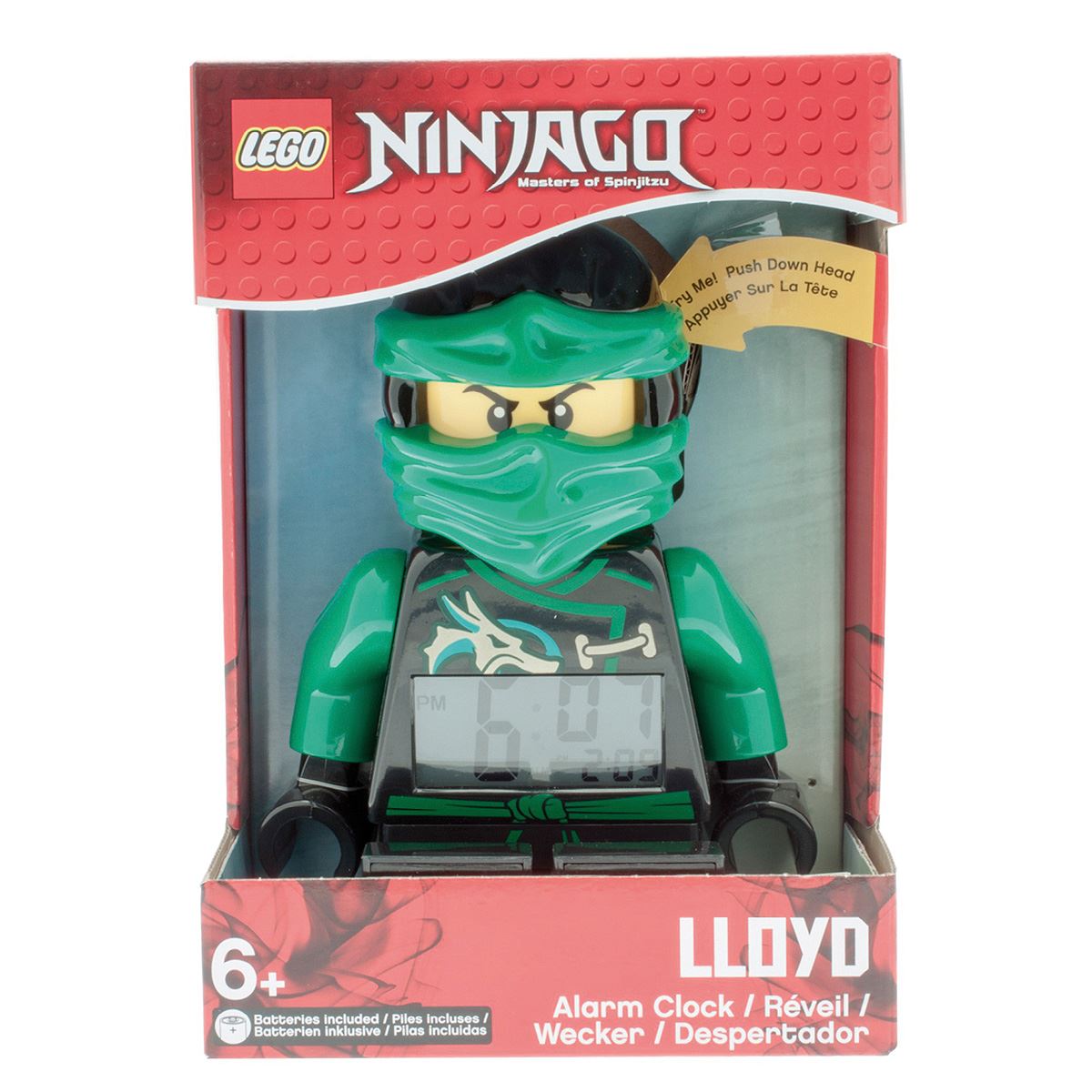 Despertador Lego 9009402 Ninjago Sky Pirates Lloyd