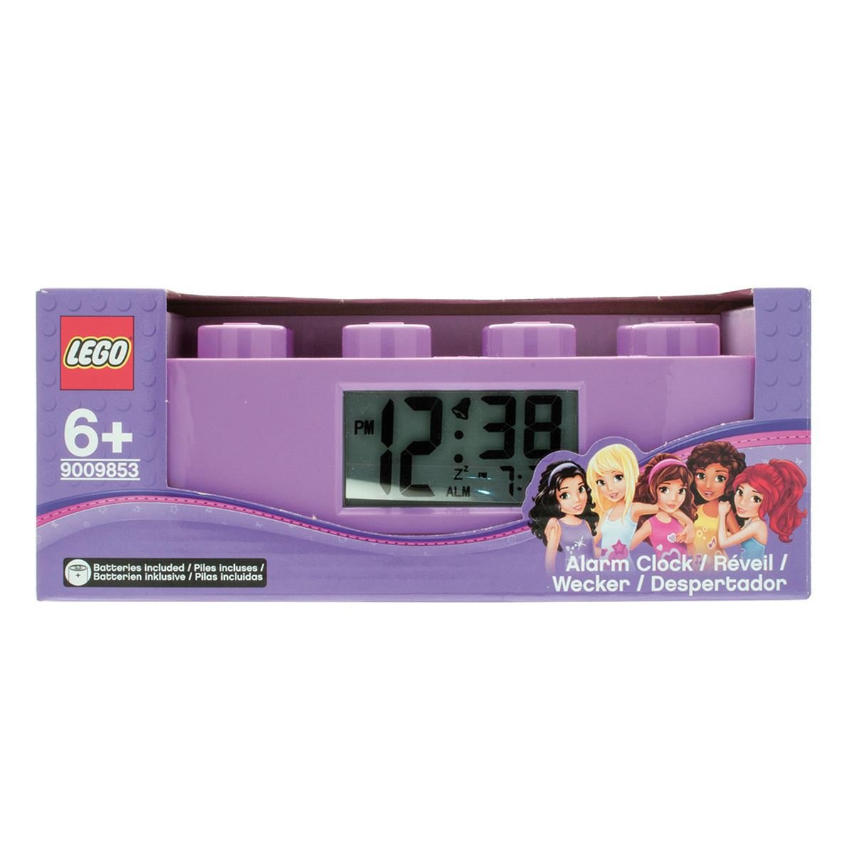 Despertador Lego 9009853 Brick Purple
