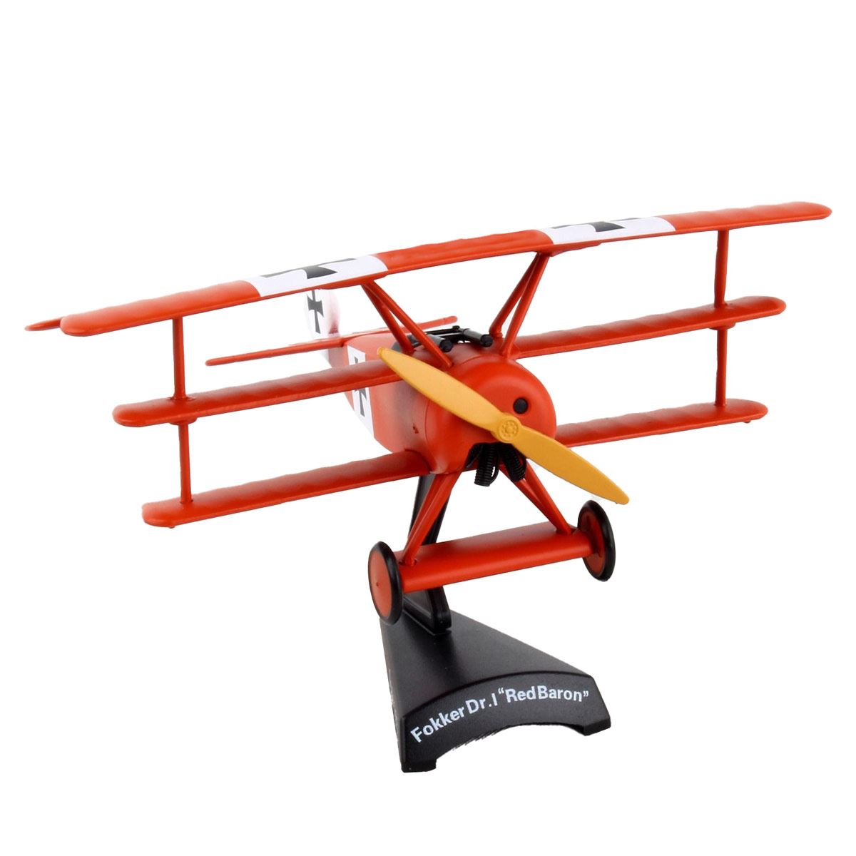 Avión de Juguete Coleccionable P Stamp Fokker Dri 1 63 Red Baron V Mod PS5349