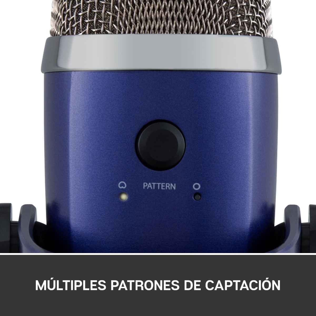 Micrófono Blue Yeti Nano Premium azul