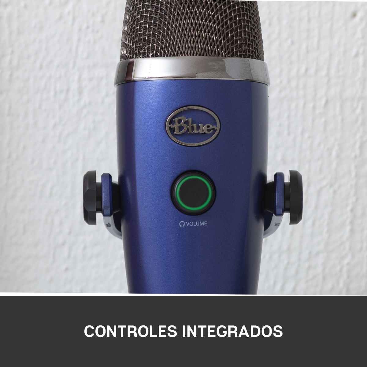 Micrófono Blue Yeti Nano Premium azul