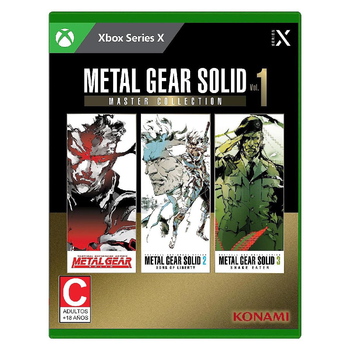 Metal Gear Solid Master Collection Vol 1 Xbox Series X