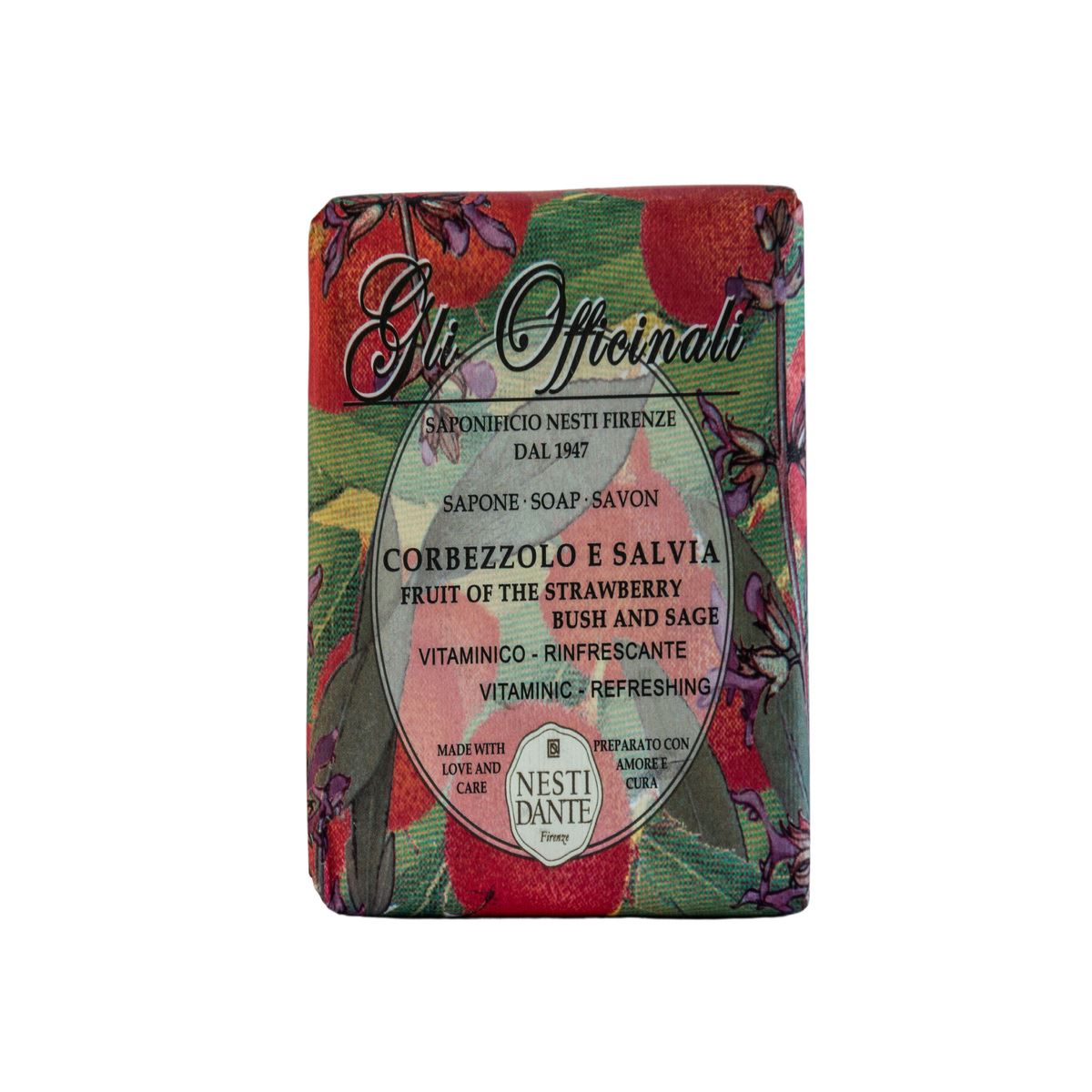 Jabón Nesti Dante aroma Frutos de Fresa y Savia 200 gr