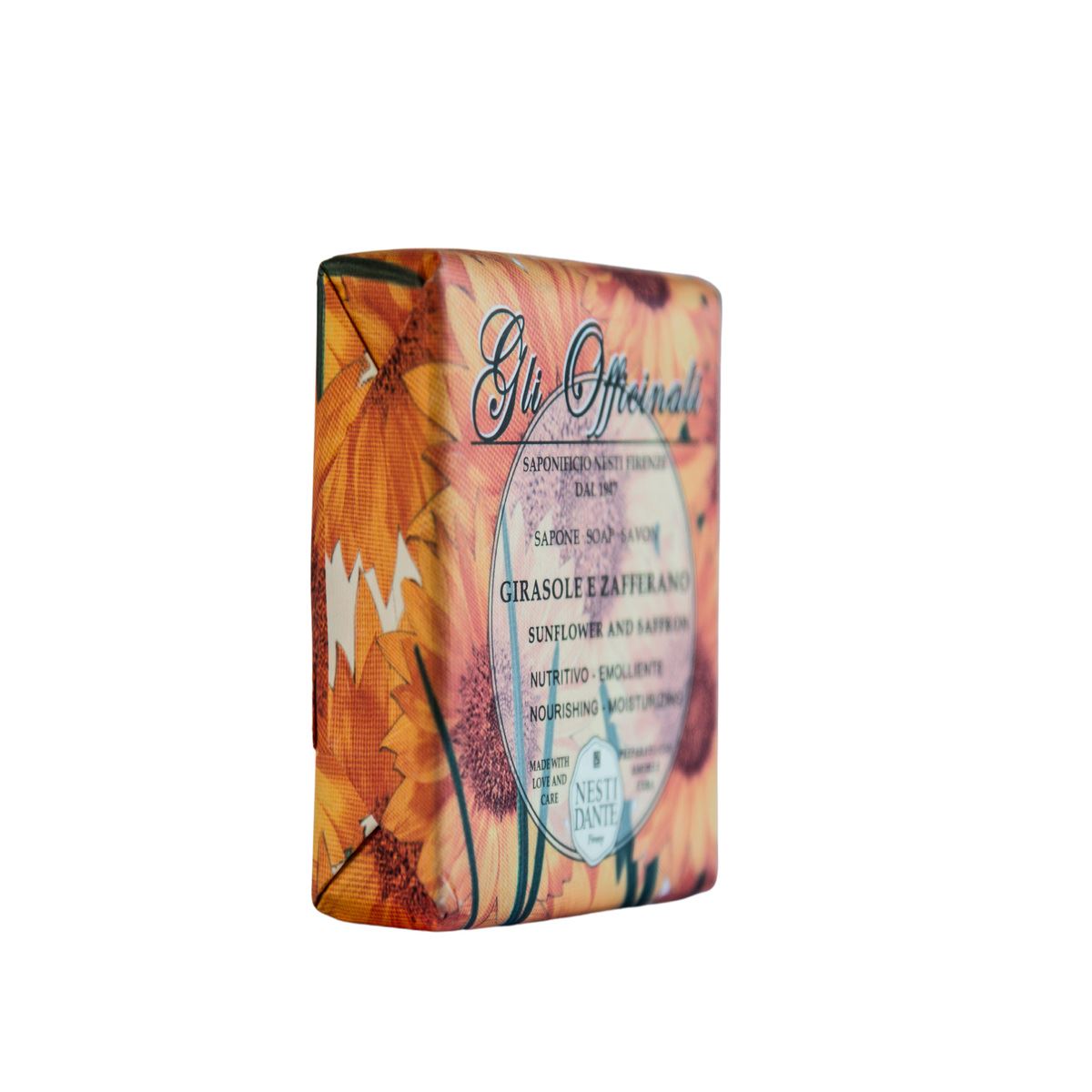 Jabón Nesti Dante aroma Girasol y Azafrán 200 gr