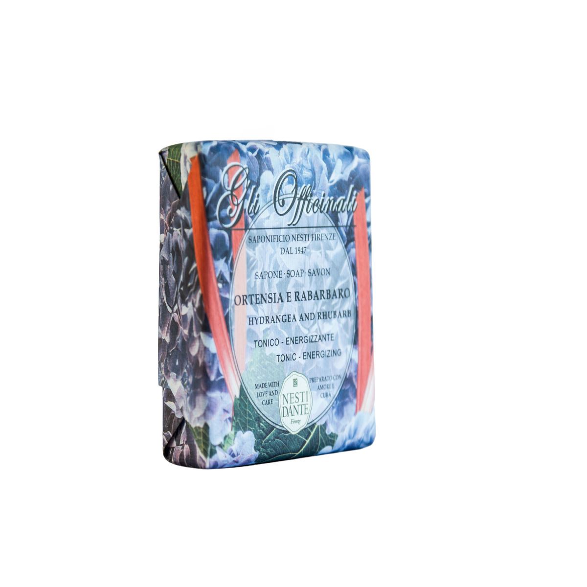 Jabón Nesti Dante aroma Hortensia y Ruibarbo 200 gr