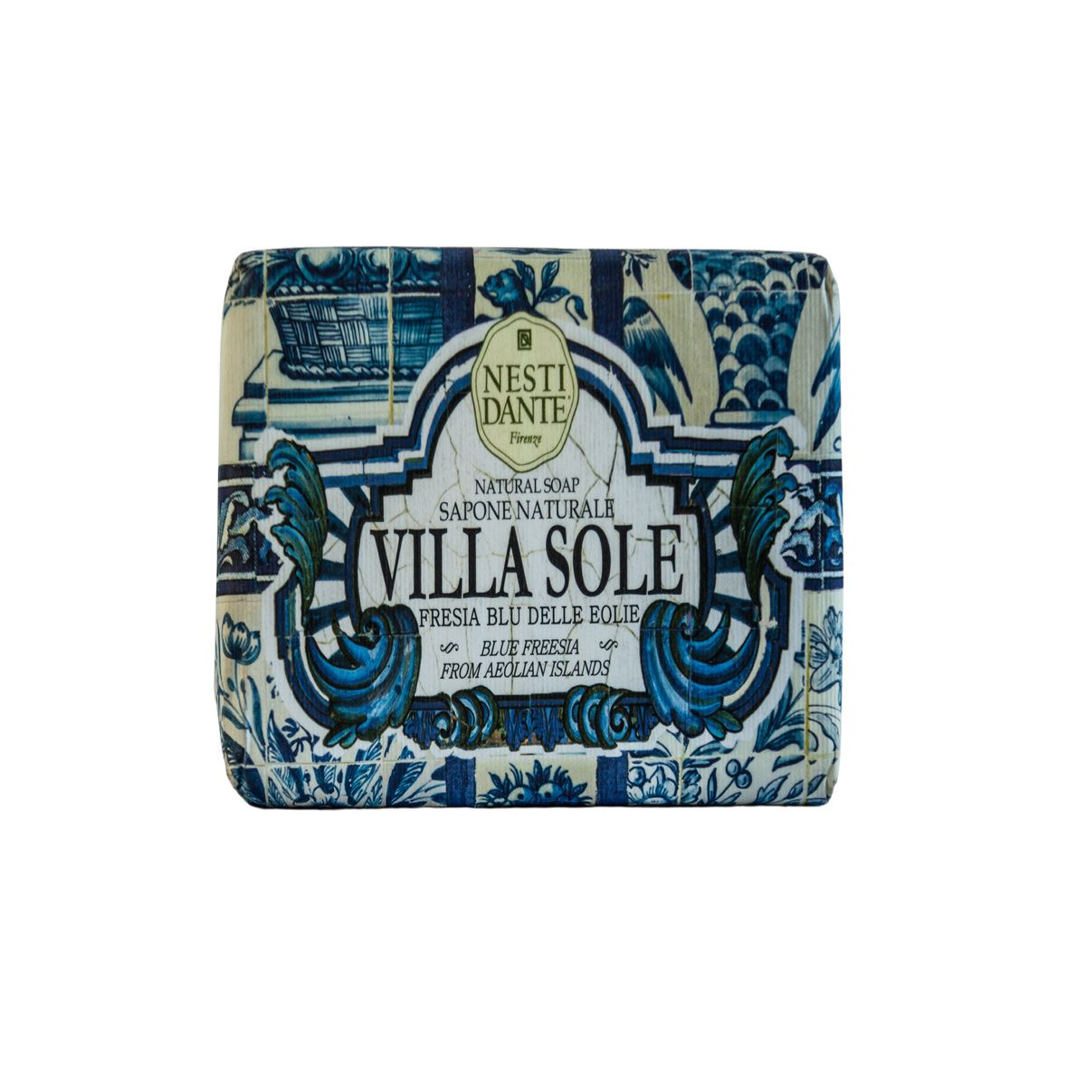 Jabón Nesti Dante aroma Fresia Azul de Las Islas Eolias Villa Sole 250 gr