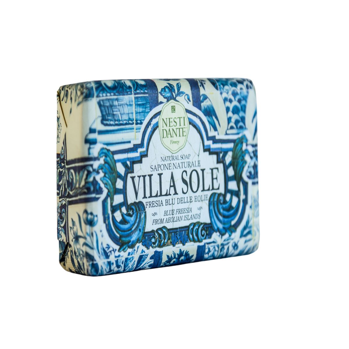 Jabón Nesti Dante aroma Fresia Azul de Las Islas Eolias Villa Sole 250 gr