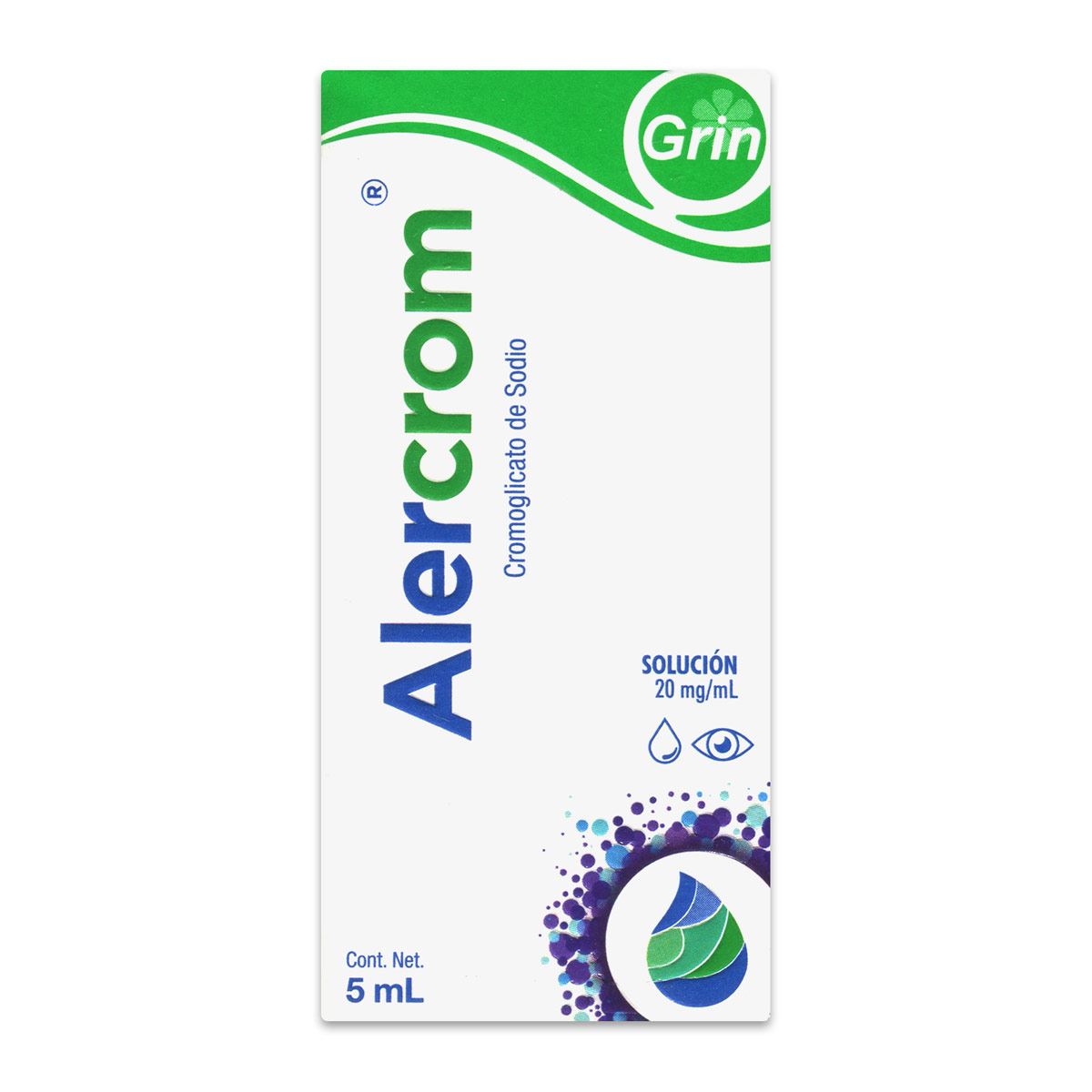 Alercrom sol 5ml 2% oft