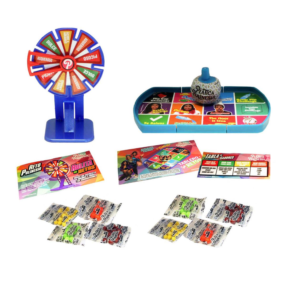 Contenedor con Dulce Comprimido Mega Huevo Polinesios