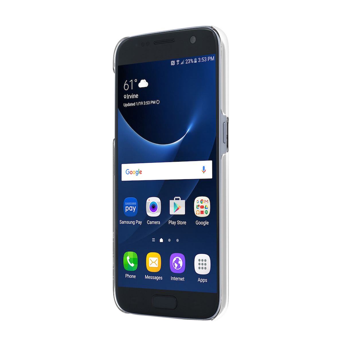 Funda Incipio Samsung Galaxy  S7 Edge Transparente Feather