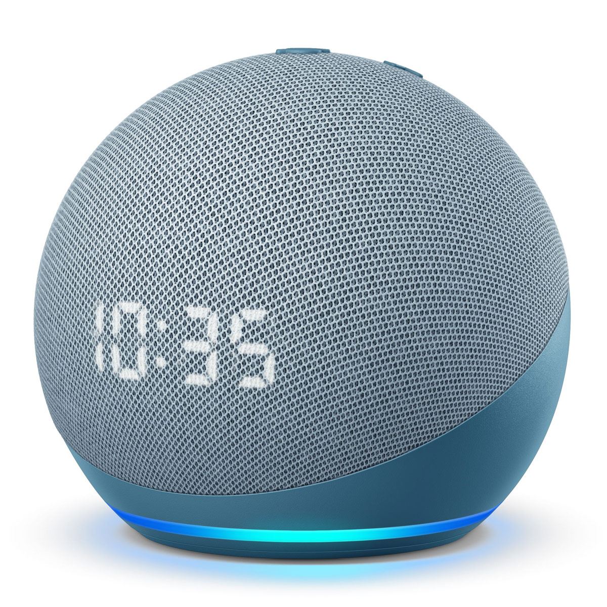 Bocina Inteligente Echodot Reloj Azul