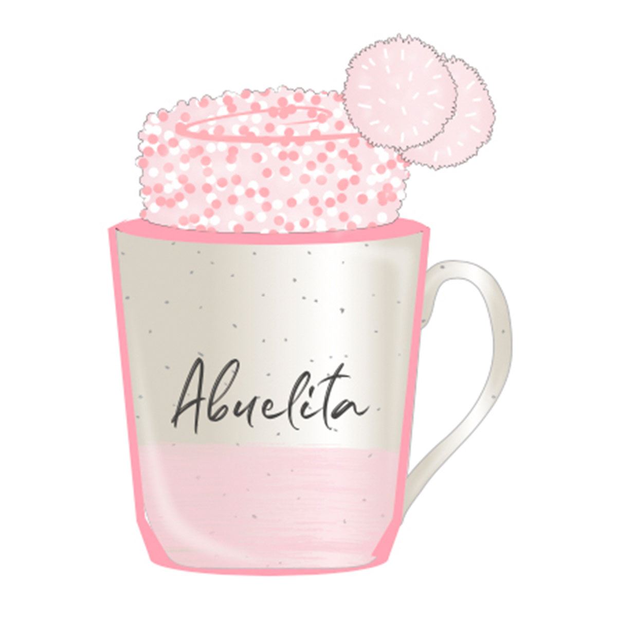 SET de Taza y Calcetines Frase ABUELITA