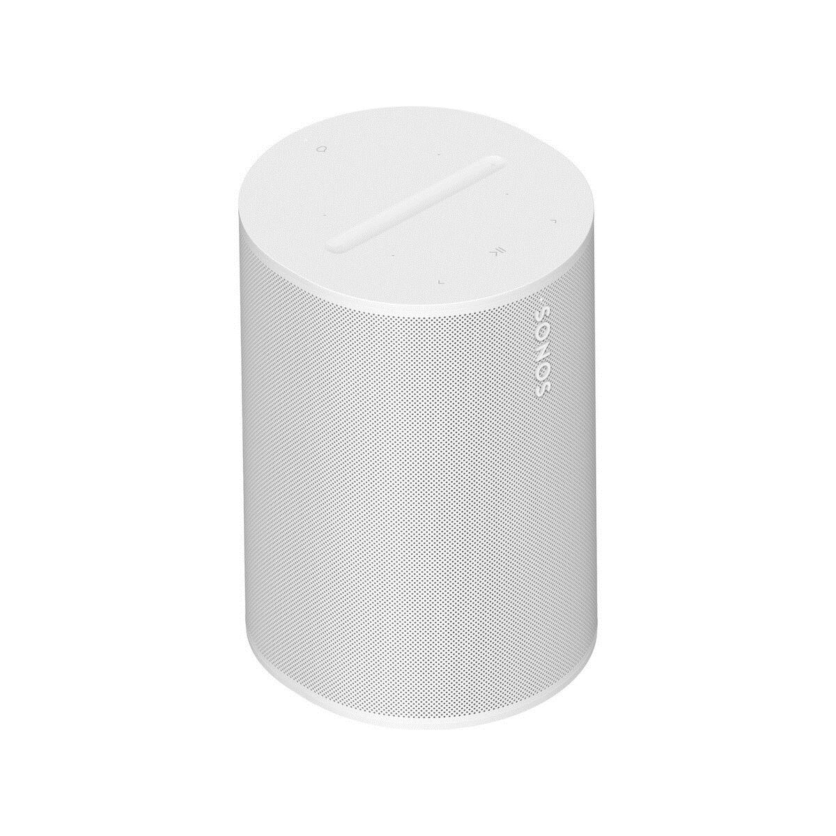 Bocina Sonos Era 100 con acústica y conectividad WiFi y bluetooth color blanco