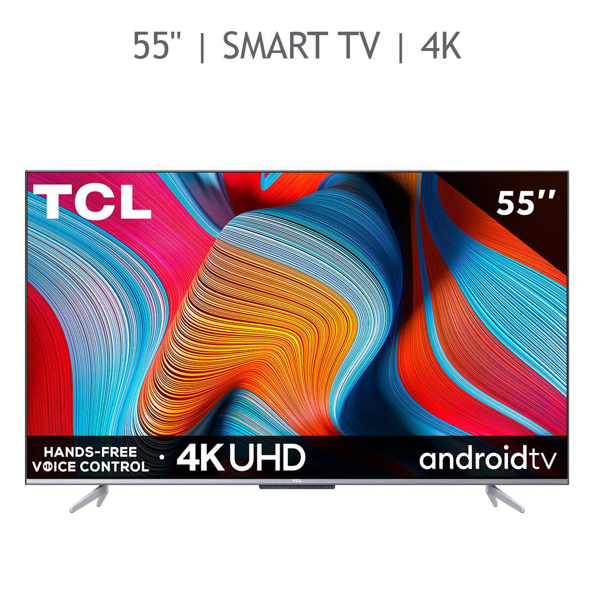 Pantalla TCL 55 Pulgadas Android TV 4K UHD 55A547