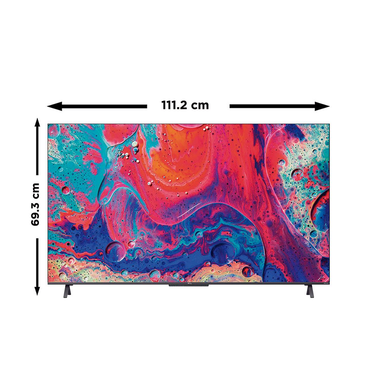 Pantalla TCL 50 Pulgadas Google TV con Dolby Vision 4K QLED UHD 50Q647